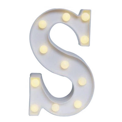 Decoration Alphabet Led Light -"S"