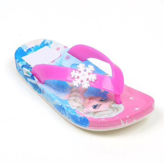 Girls Character Slipper - Pink