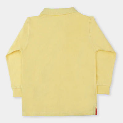 Boys Polo Shirt - Lemon