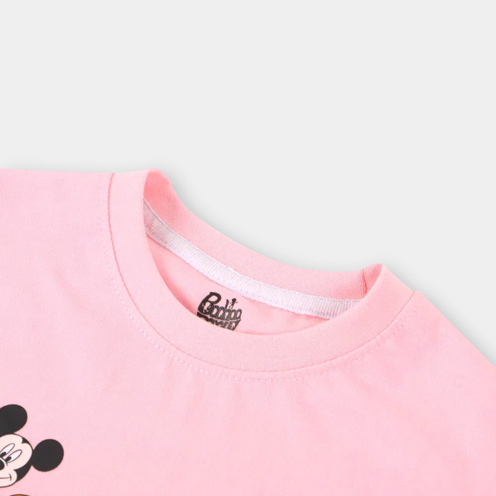 Girls T-Shirt Friends - Light Pink