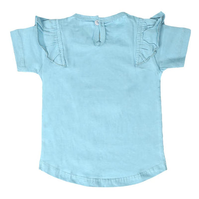 Infant Girls T-Shirt Exist-Light Blue