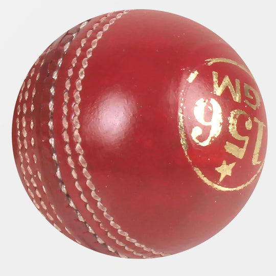Cricket Hard Ball  For Kids - Red