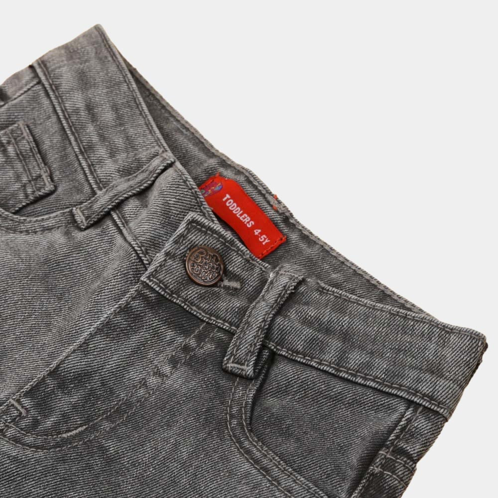 Random Denim Pant For Boys - Grey