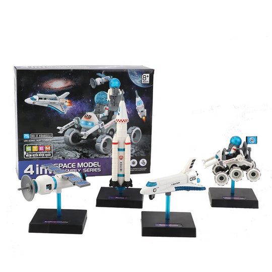 Space Model Puzzle Block Game For Kids