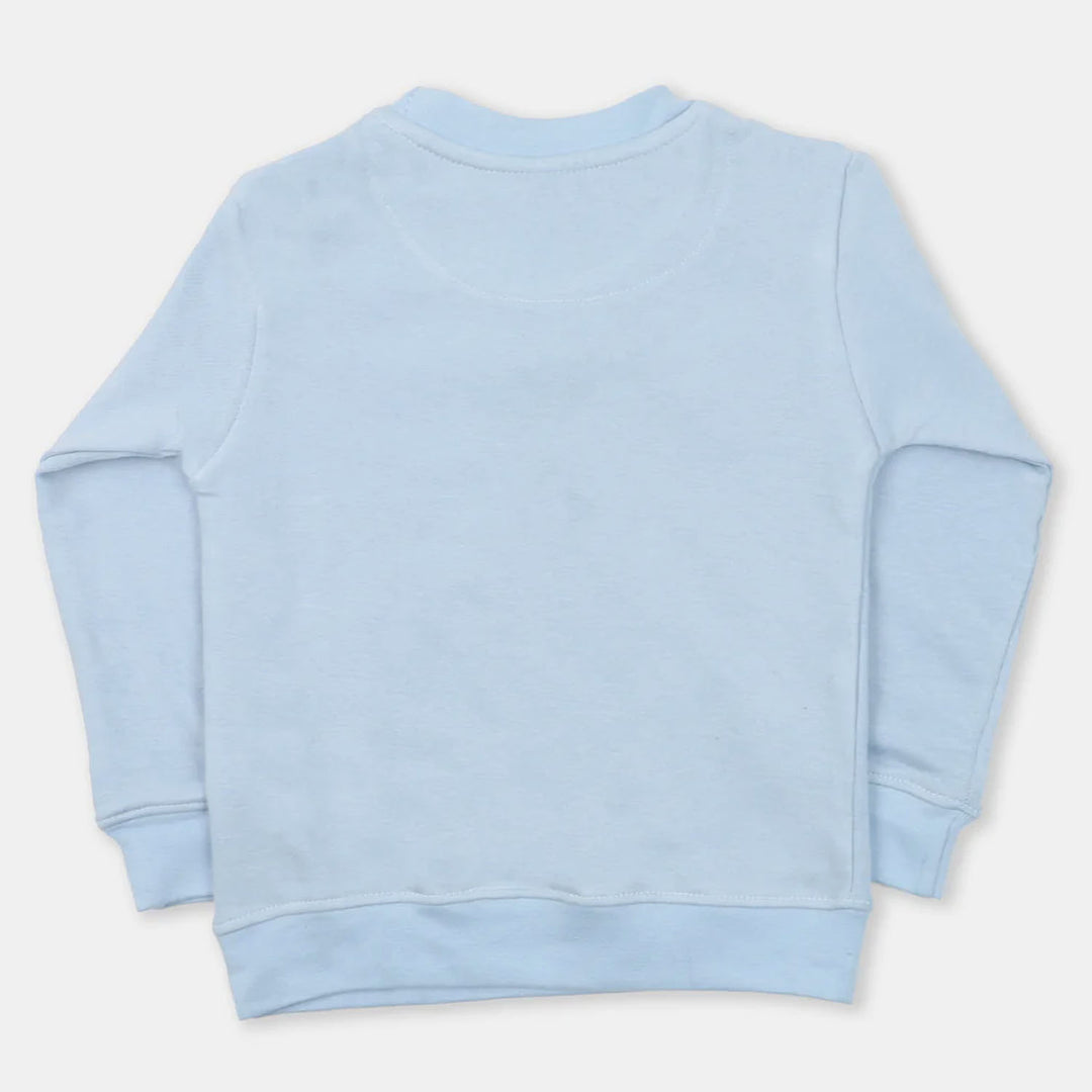 Boys Sweatshirt Cartoon Character - Blue Glow