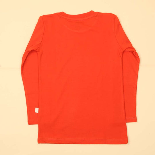 Need Is Sleep Night Suit For Boys - Orange (024)