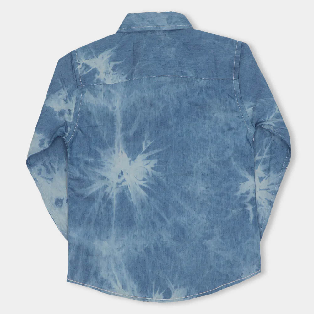 Boys Casual Shirt Blue Water