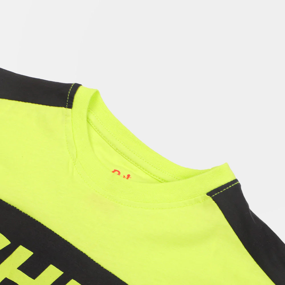 Boys T-shirt Shift - Lime Punch