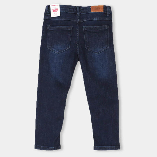 Boys Pant Denim Basic - DARK BLUE