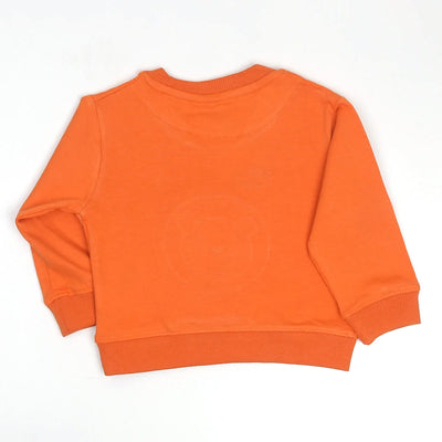 Infant Boys Sweatshirt Lion - Orange