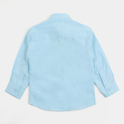 Infant Boys Casual Shirt - Sky Blue