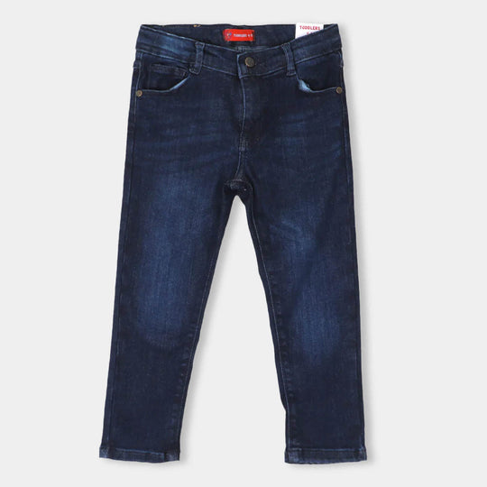 Boys Pant Denim Basic - DARK BLUE