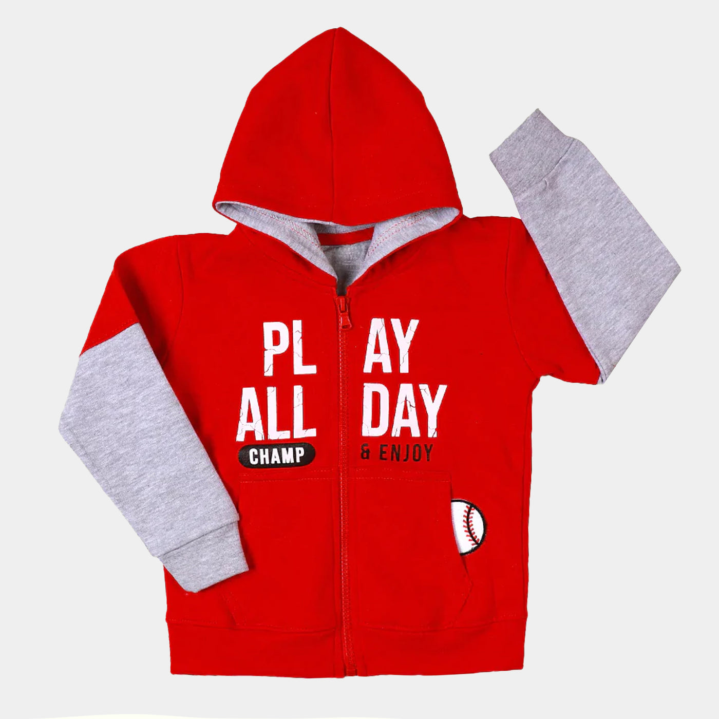 Boys Jacket Play All Day - Red