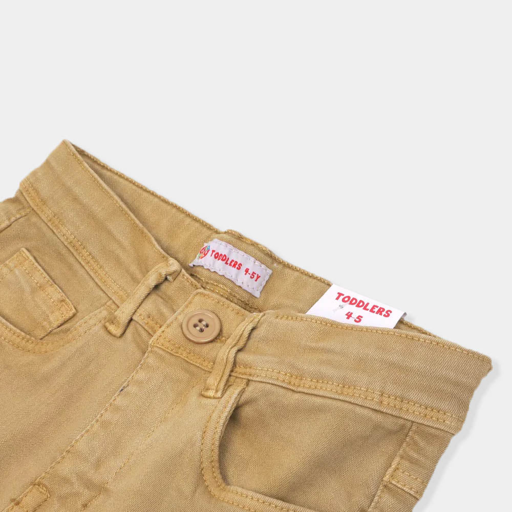 Boys Pant Cotton Confidential - Khaki