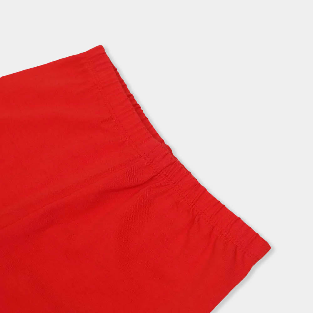 Girls Tights Basic E-C  - Red