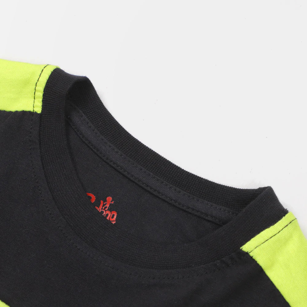 Boys T-shirt Shift - Jet Black