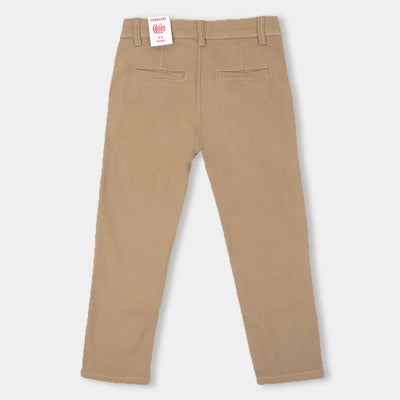 Boys Pant Cotton Chino Basic -KHAKI