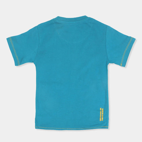 Boys T-Shirt Shoot me - Blue