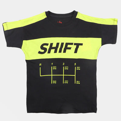 Boys T-shirt Shift - Jet Black