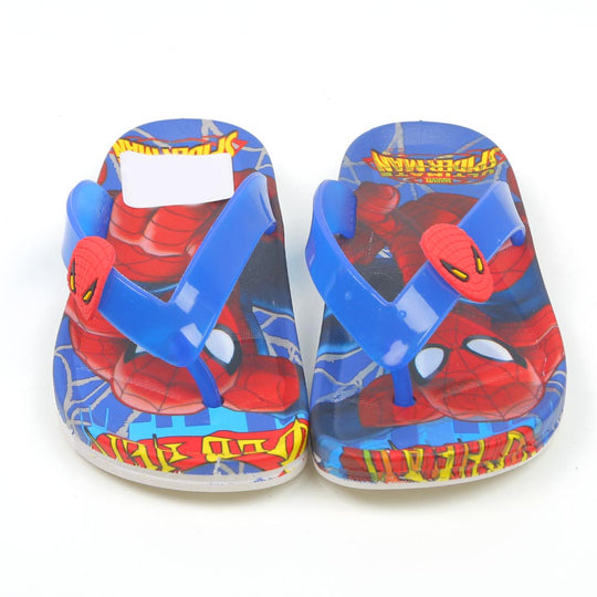 Boys Character Slippers - Blue