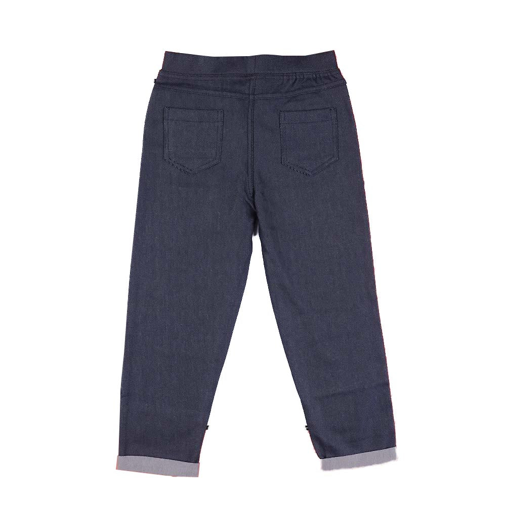 Infants Jeggings For Girls - Navy