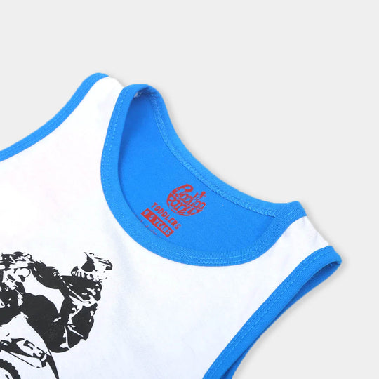 Boys Sando Run Faster-Blue