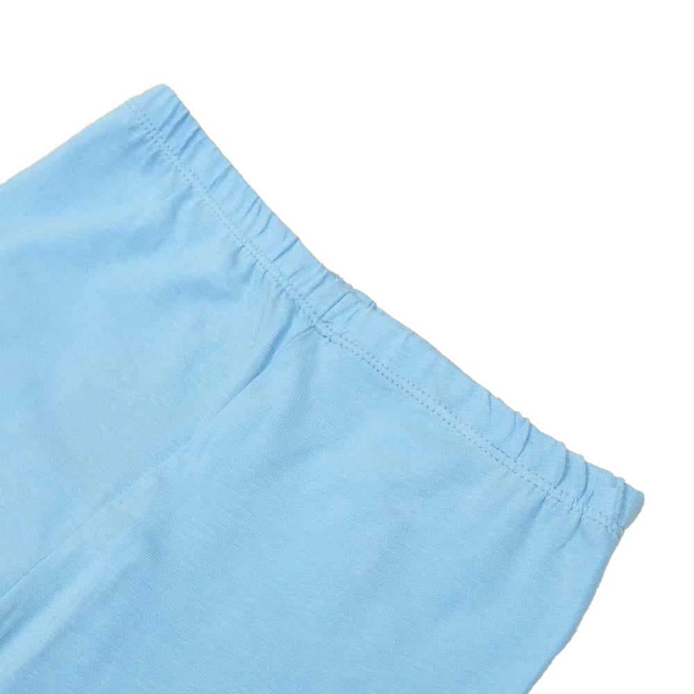 Infant Basic Tights For Girls - Sky Blue