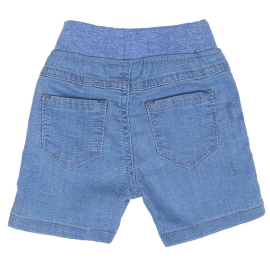 Infant Boys Denim Short - LIGHT BLUE