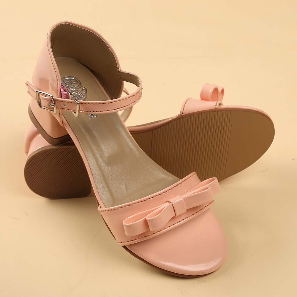 Heels Sandal For Girls - Pink