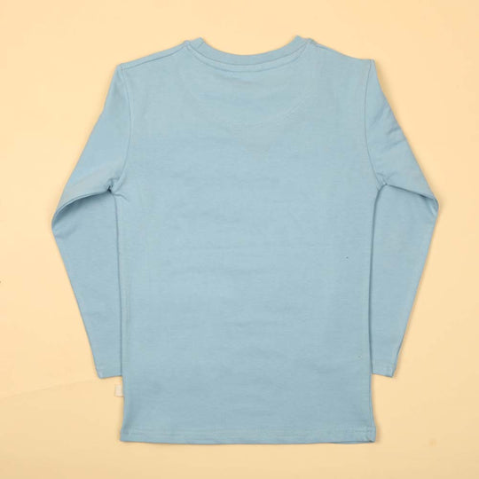 London Digital T-Shirt For Boys - Sky Blue