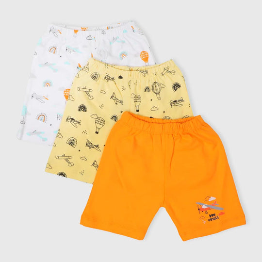 Infants Boys Short 3Pc Fly - Mix.