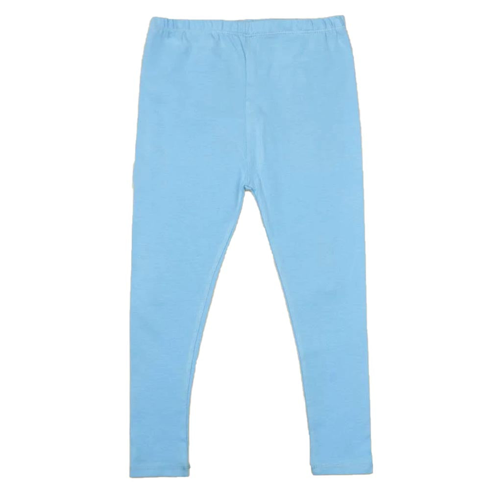 Infant Basic Tights For Girls - Sky Blue