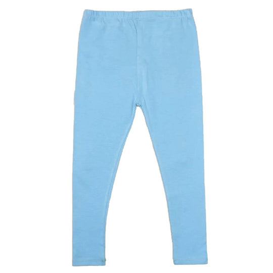 Infant Basic Tights For Girls - Sky Blue