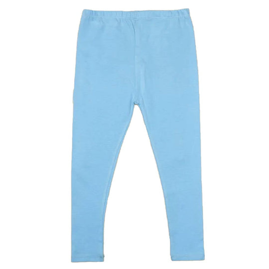 Basic Tights For Girls - Sky Blue