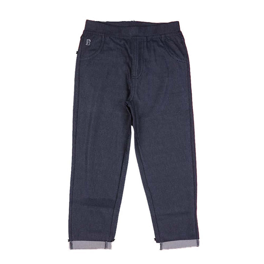 Infants Jeggings For Girls - Navy