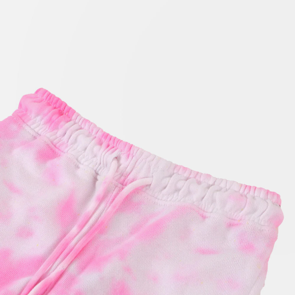 Girls Pajama Pink  - Tie Dye