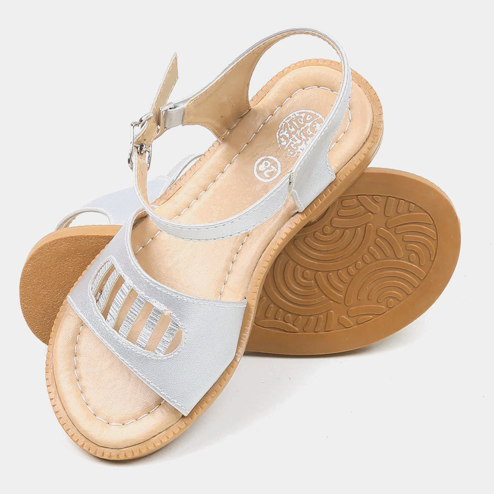 Girls Sandal 909-18 - SILVER