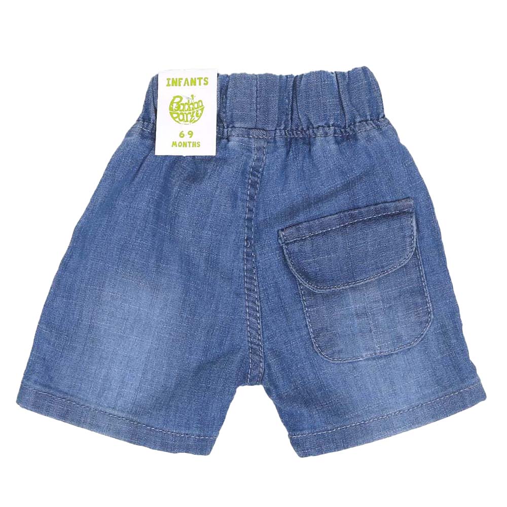 Infant Boys Denim Short - Ice Blue