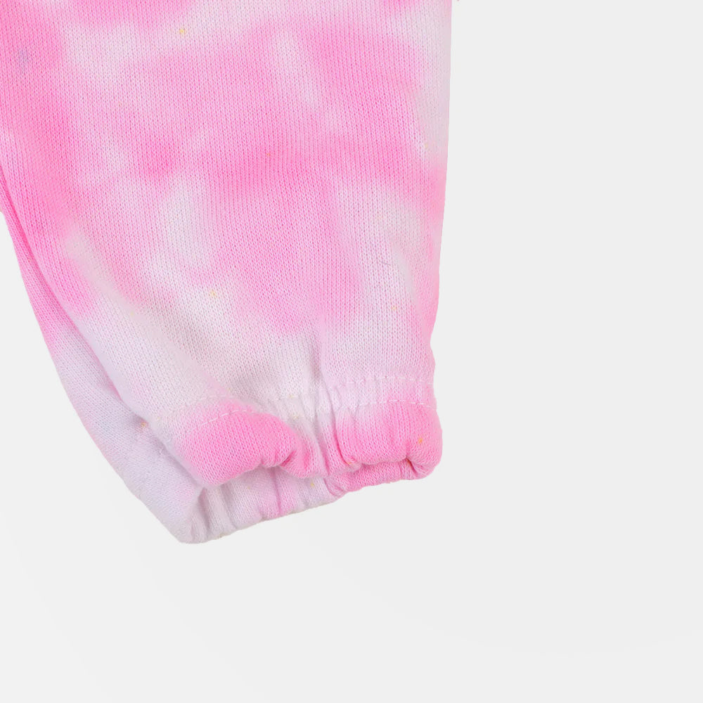 Girls Pajama Pink  - Tie Dye