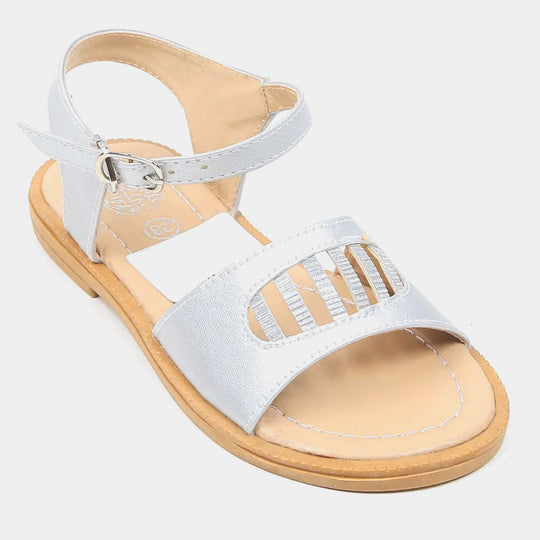 Girls Sandal 909-18 - SILVER