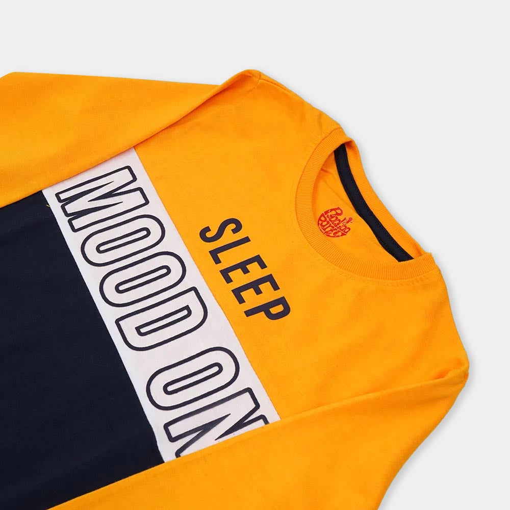 Boys Knitted Night Wear Sleep Mood On - Citrus