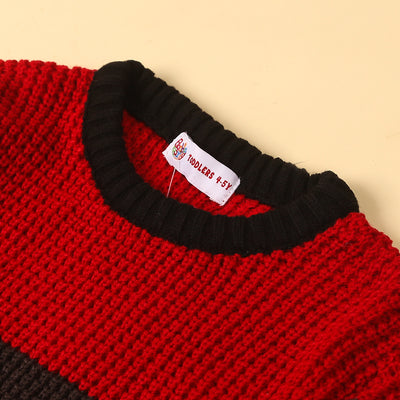 Stripe Sweater For Boys - Yarn Dyed (BS-23)