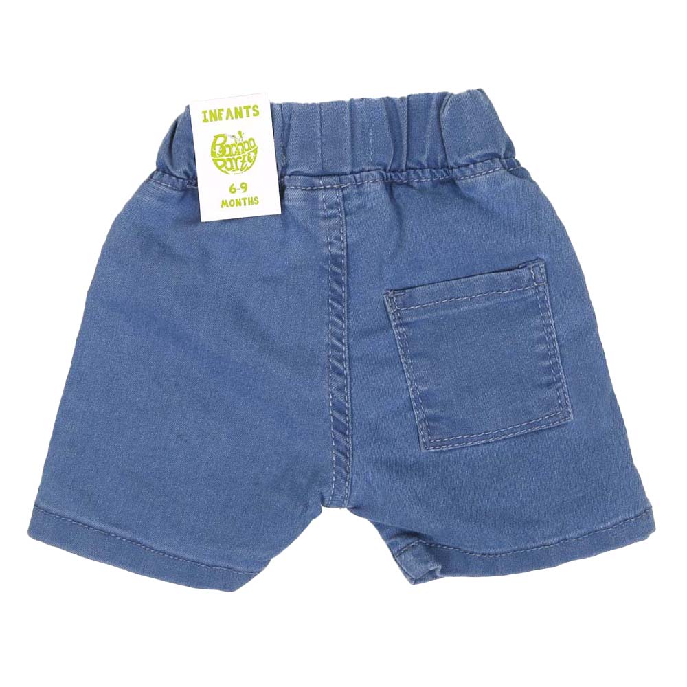 Infant Boys Denim Shorts - Ice Blue