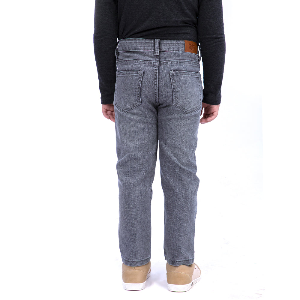 Random Denim Pant For Boys - Grey