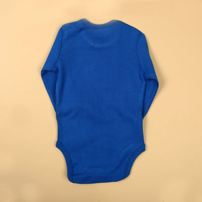 Little Explorer Romper For Boys - Blue