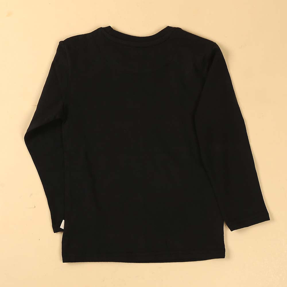 Character T-Shirt For Boys - Black