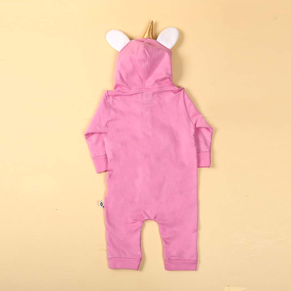 Character Terry Romper For Girls - Pink