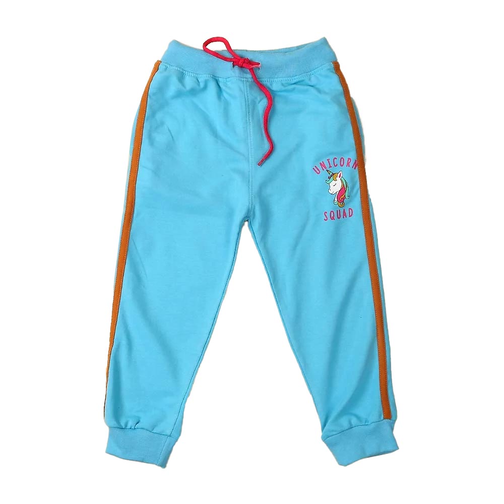 Character Pajama For Girls - Sky Blue