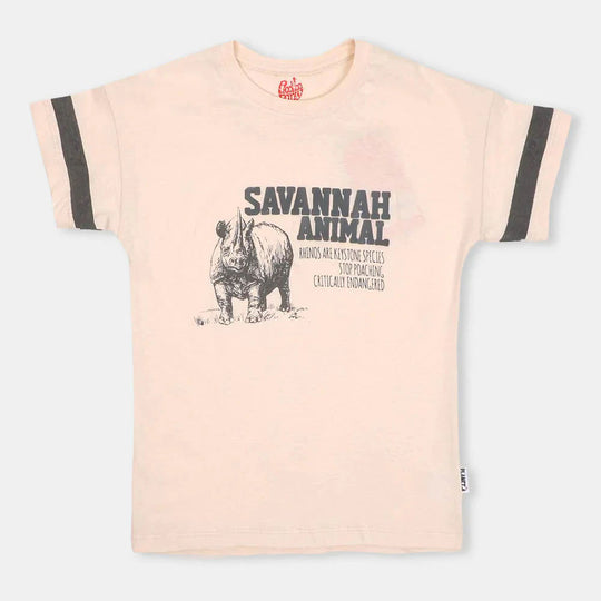 Boys T-Shirt Savannah Animal