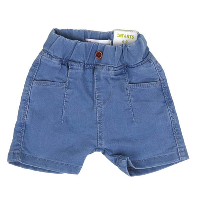 Infant Boys Denim Shorts - Ice Blue